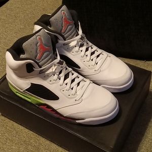 Jordan 5 retro white inferno size 13